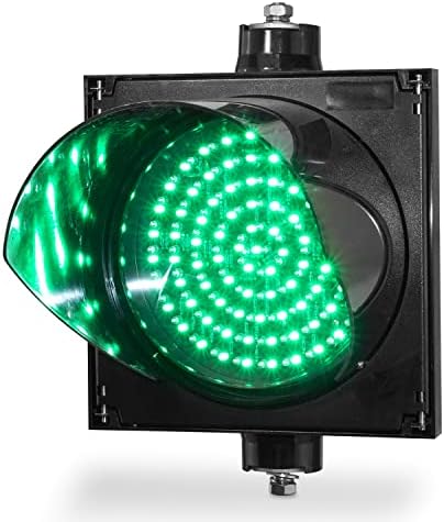 BBMı 8 inç kırmızı ve yeşil 2 in 1 trafik ışığı, dur ve git led ışık, siyah PC konut şeffaf Lens trafik lambası, açık