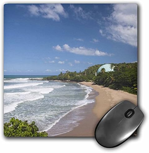 Porto Riko, Batı Kıyısı, Rincon, Kubbeler Plajı-CA27 WBI0208 - Mouse Pad, 8'e 8 inç (mp_74498_1)