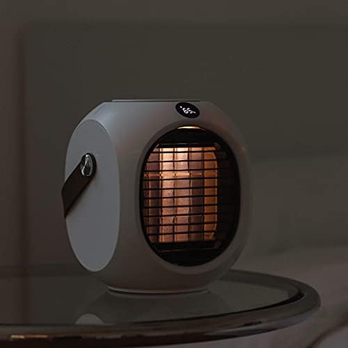 LILIANG-Klima Fanı Taşınabilir Klima Fanı, Dijital ekran su soğutma fanı, 3 Hızlı 7 LED Gece Lambası, Küçük Oda Ofis
