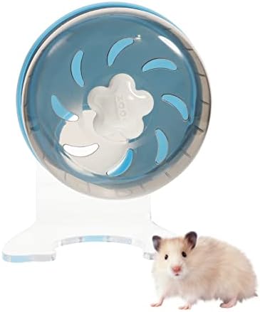 Ipetboom Hamster Uçan Daire Sessiz Koşu egzersiz tekerleği Plastik Koşu Topu Oyun Oyuncak Gerbils Sincap Fareler Kobay