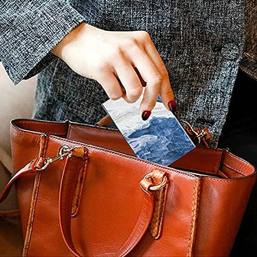 Suluboya Mermer İş kart tutucu Kadın Erkek İş kart tutucu Kılıf ile Deri Adı Kredi Kartı KİMLİK Kartı Hediye kart