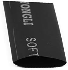 Yeni Lon0167 4 Adet 10mm Dia 2:1 ısı Shrink boru tüp Sleeving tel kablo siyah 5 M uzunluk (4 Adet 10mm Dia 2: 1 Wärmeschrumpfschläuche