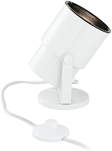 Pro Parça Stüdyo 8 H Beyaz Ayarlanabilir Plug-in Accent Uplights 2 Set