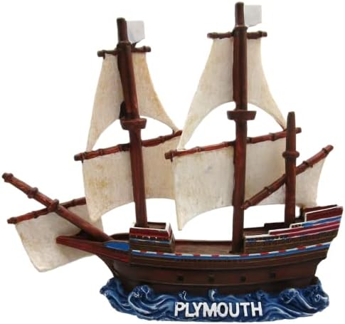 CapesTreasures Mayflower 2 Dökme Reçine El Boyalı Model Gemi
