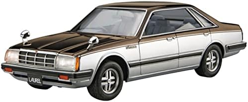 Aoshima Bunka Kyozai 1/24 Model Araba Serisi No. 138 Nissan HC31 Laurel 2000 Turbo Madalya 1982 Plastik Model, Kalıplı
