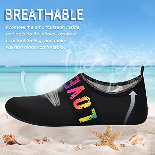 ANLUKE su ayakkabısı Yalınayak Aqua Yoga Çorap Çabuk Kuru Plaj Yüzmek sörf ayakkabıları Kadın Erkek