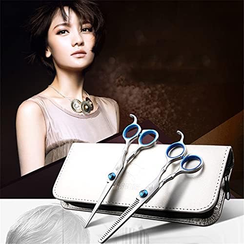 XJPB Saç Kesme Makas Seti Kuaförlük makas seti 6.0 japon malı paslanmaz çelik Tarak Salon Kuaför Erkekler Kadınlar