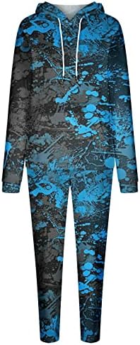 Eşofman takımları Erkekler Yenilik Kıyafet Moda Eşofman 3D Baskı Hoodies & Sweatpants Seti Moda Tişörtü ve koşucu