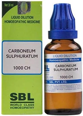 SBL Carboneum Sulphuratum Seyreltme 1000 CH (30 ml)