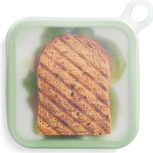 SLATİOM YENİ Silikon Sandviç Kutusu Taşınabilir yemek kabı Mikrodalga Güvenli Gıda Konteyner Sandviç Aperatif Ekmek