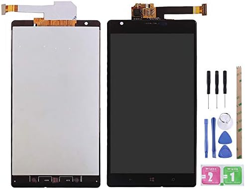 YeeLing LCD Ekran + Dış Cam Dokunmatik Digitizer Tam Meclisi Değiştirme Nokia Lumia 1520 ıçin Siyah