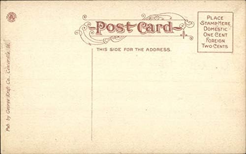 Appanoose County Court House Centerville, Iowa IA Orijinal Antika Kartpostal