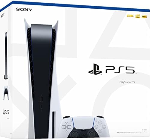 Sony Playstation 5 Disk Versiyonu PS5 Oyun Konsolu-16GB GDDR6 Bellek, 825GB SSD, 4K Blu-ray Oynatıcı, WiFi 6, Bluetooth