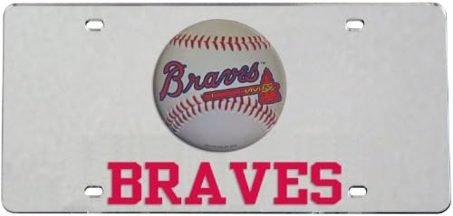 MLB Atlanta Braves Aynalı Plaka