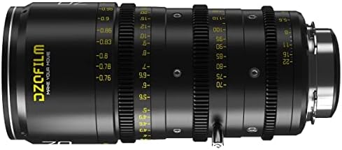 DZOFILM Catta Ace 70-135mm T2.9 Sinema Lensi PL Dağı ve Canon EF, Siyah