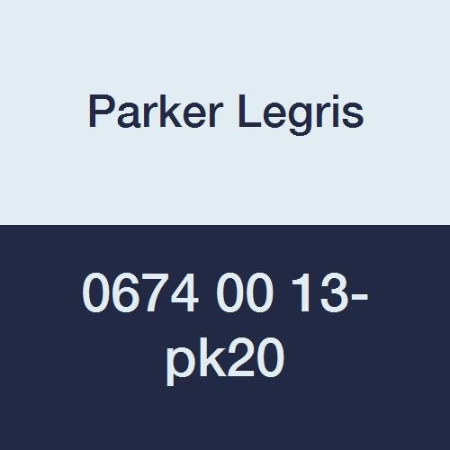 Parker Legris 0674 00 13-pk20 Legris 0674 00 13 Polietilen Susturucu, 1/4 BSPP Erkek (20'li Paket)