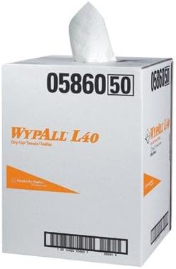 WypAll L40 Profesyonel 1 Katlı Havlular-Kutu başına 200 Havlu