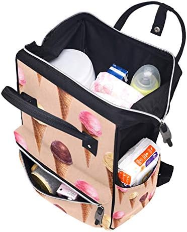 Suluboya dondurma bebek bezi sırt çantası su şişe çantası çanta değiştirme